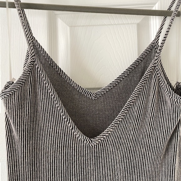 Bo Bel Striped White and Navy Dress - Picture 4 of 4